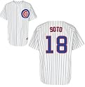 Youth Chicago Cubs #18 Geovany Soto Home Replica Jersey