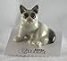 Little Critterz Cat - Cat Grumpy - Multicolor Home Decor Birthday Gift Animal Miniature Porcelain Figurine