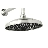 Buy Rohl BI00700PN 9-Inch Diameter Bossini and Michael Berman Retro Jet Antikal... by Rohl