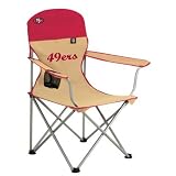 San Francisco 49ers NFL Deluxe Folding Arm Chair by Northpole