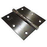 クマモト ステンレス義星丁番リング入 2.0×89×89 2枚セット アンバー STR-12