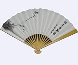 【アーティスト扇子】「古木鳴鵙図」/宮本武蔵