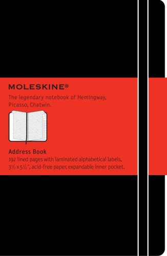 Buy Moleskine Pocket Address Book online at Discounted New and Used prices. Delivered to your door with Off-The-Bookshelf.