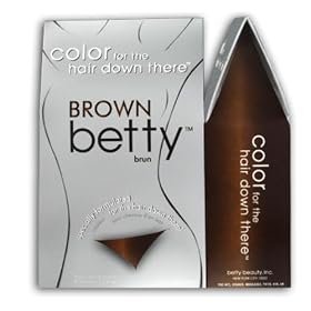 Betty Beauty Brown Betty - Color For The Hair Down There Hair Coloring Kit