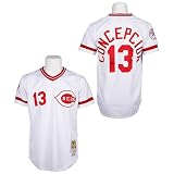 Cincinnati Reds Authentic 1976 Dave Concepcion Home Jersey by Mitchell & Ness