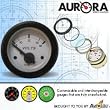 Aurora Volt Gauge W/ Replaceable Face Gauges Volt
