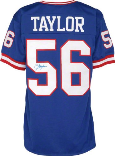 Mounted Memories New York Giants Lawrence Taylor Autographed Jersey