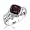 Garnet and Diamond Ring - Size 5