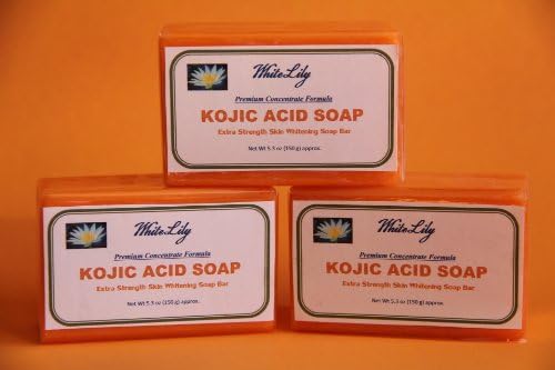 Whitelily Kojic Acid Soap Premium Formula Extra Strength Skin Whitening