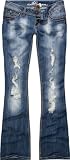 YMI Destructive Womens Jeans