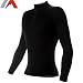Rockner Herren Skiunterwäsche Langarm-Shirt mit Kragen und Reissverschluß Zip Turtleneck