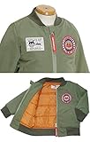 アンパンマン MA-1タイプブルゾン ANPANMAN 子供用 ボーイズ 男の子 男児 ガールズ 女の子 女児 j-fa7972★ 80cm カーキ
