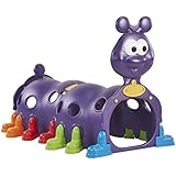 ECR4Kids Peek-A-Boo Caterpillar Climbing Structure
