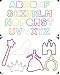 Silly Bandz Alphabet and Princess Shapes Combo Pack - 60 Bandz