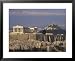 The Acropolis, Unesco World Heritage Site, and Lykabettos Hill, Athens, Greece Places Framed Art Poster Print by Roy Rainford, 31x25