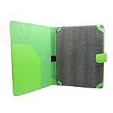 Green Univerisal Leather Case Cover for 9.7" Tablet PC - HP Touchpad , Apple Ipad