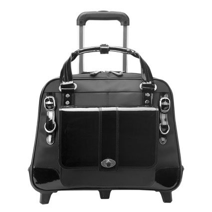 Jessica Rolling Laptop Case - Black