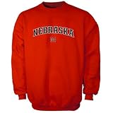 Nebraska Cornhuskers Arch Logo Classic Fleece Sweatshirt