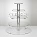 5 Tier Maypole Round Wedding Acrylic Cupcake Stand Tree Tower Cup Cake Display