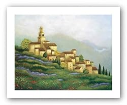 Cinque Terra by Lowell Herrero 28"x22" Art Print Poster