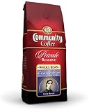 Community Coffee Private Reserve Whole Bean Coffee, Evangeline Blend, 12-Ounce Bags (Pack of 3)