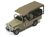 Diecast Model Toyota BJ Safari Park (1970) in Brown
