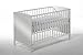 Schardt 03 007 00 02 - Kinderbett Felix 60 x 120 cm mit Sperrholzfüllung, weiß