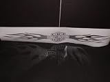 Image of Harley Davidson Flames Windshield Decal Decals Stickers