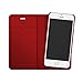 LABC, iPhone 6 / 6S Case, Wallet Case/Detachable Back Cover/Cash and Card Slots/Smart Wallet Case/ 2 in 1 Design -Red (LABC-409-RD)