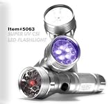 NEBO Super CSI 15 LED Flashlight+Laser