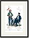 Black Framed/Matted Print 17x23, Corps of Engineers and the Mexican Spy Company, 1847
