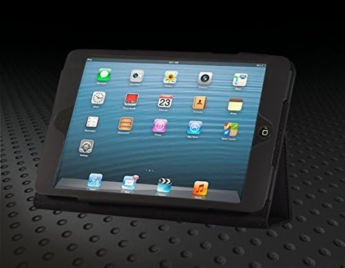 AViiQ Slim Smart Cover Case with Sensor Support for iPad mini - Brown Leatherette (AV-IPMNSLBN)