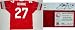 Eddie George Signed Ohio State Red Custom Jersey - Ohio State Buckeyes NCAA College Athletics