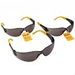 3 Pair Set DeWALT Protector Smoke Lens Safety Glasses