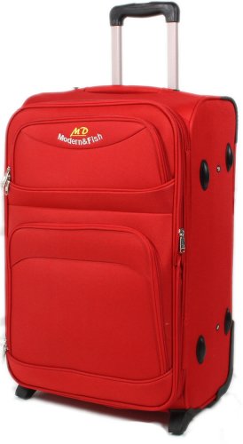 Rot Trolley Trolleys Koffer Reisekoffer in L/63cm/75L