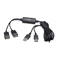 LINDY 2 Port USB Cable Keyboard & Mouse Switch