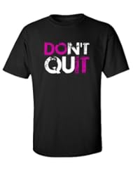 Apparel: Dont Quit T-shirt Gym Tee-black-2XL