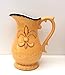 Tuscany Fleur De Lis Pitcher Color: Yellow