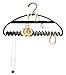 Just Solutions! Hang It Jewelry Organizer Organize Your Earrings, Bracelets, Rings and Necklaces - Perfect Solution to Your Messy and Tangled Jewelry Boxes, Strong 3MM Steel | Black Velvet