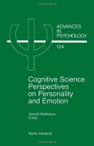 Cognitive Science Perspectives on Personality and Emotion (Advances in Psychology)
