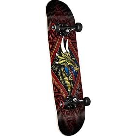 Powell Golden Dragon Complete Skateboard Nordic Dragon 7.5 by