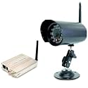 Technaxx MSC03 - Wasserfeste Infrarot CCD Mini Funkkamera + Empfänger 2,4 GHz schwarz