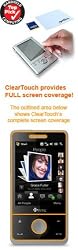 BoxWave HTC Touch Pro (GSM) ClearTouch Anti-Glare Screen Protector (Single Pack)