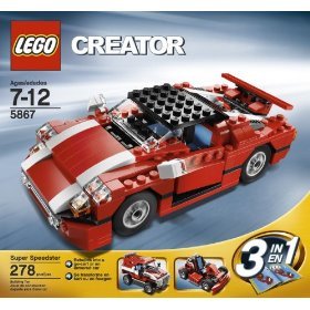LEGO Creator 3-1 Red Car
