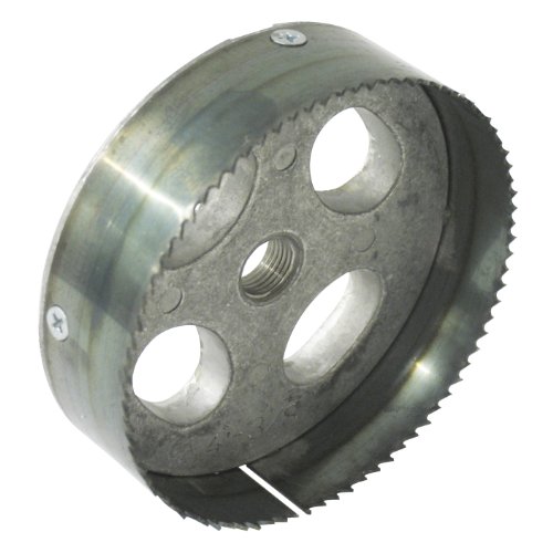 Greenlee 35712 Recessed Light Hole Saw, Steel Toothed, 4-3/8-Inch