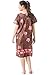 Casual Nights Mumu Lounge Dresses for Women, Hawaiian Muumuu Lounging Patio House Dress with Pockets