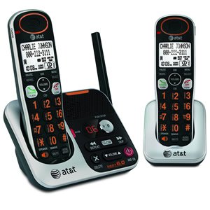 ATT TL32200 DECT 6.0 BIG BUTTON CORDLESS PHONE WITH LIGHTED VISUAL RINGER