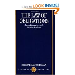 The Law of Obligations: Roman Foundations of the Civilian Tradition (Clarendon paperbacks)
