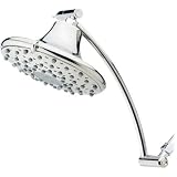 Waterpik ASD 833 AquaScape 8-Mode Showerhead with Adjustable Arm, Chrome