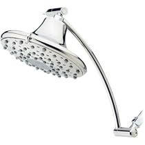 Waterpik ASD 833 AquaScape 8-Mode Showerhead with Adjustable Arm, Chrome